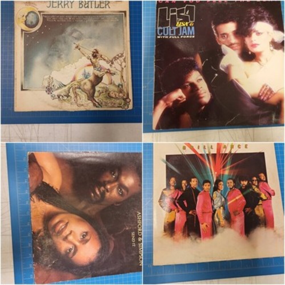 Lot of 4 Soul Funk Duos Vinyl Records LP Ashford Beat Brilliance Burbank Butler